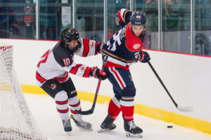 Justin Flora of the Niagara Falls Canucks